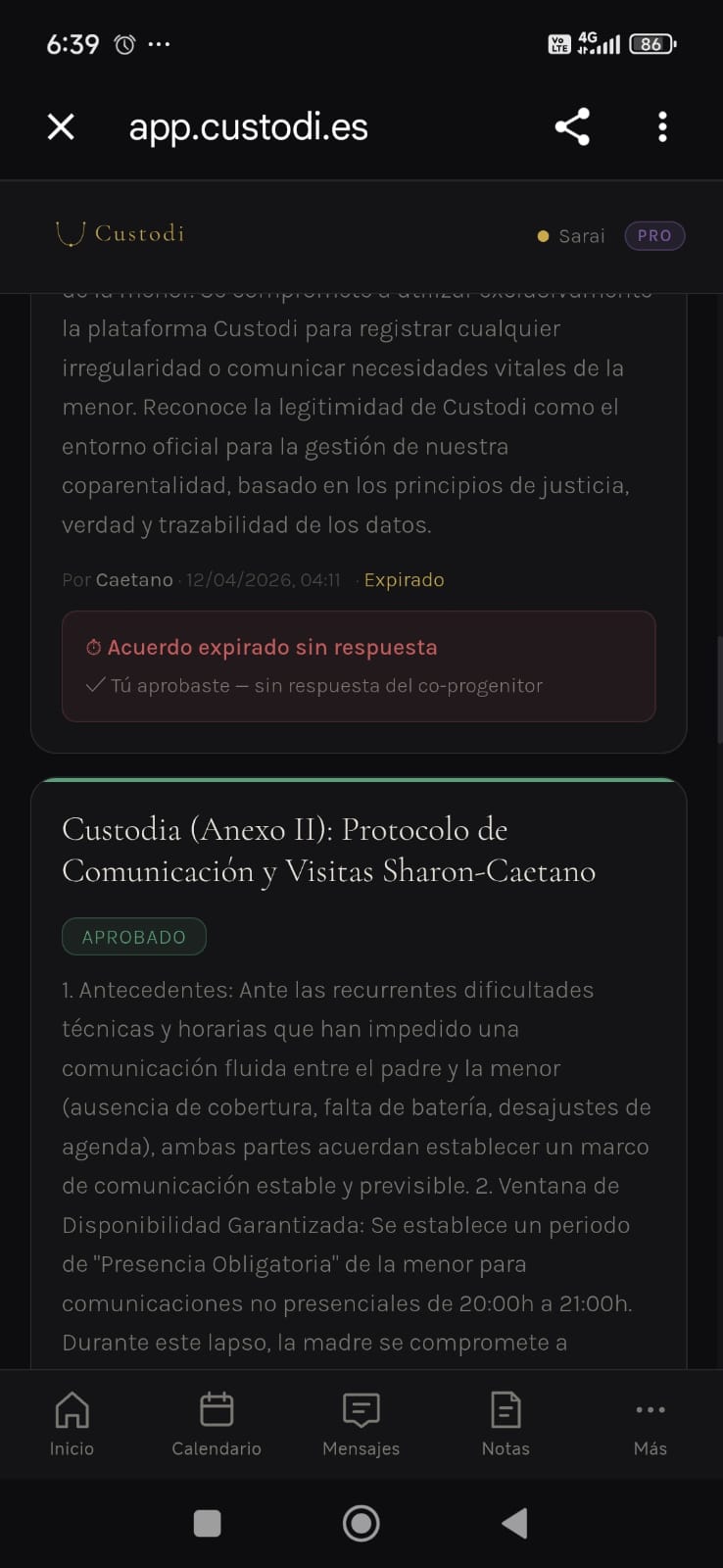Acuerdos Custodi